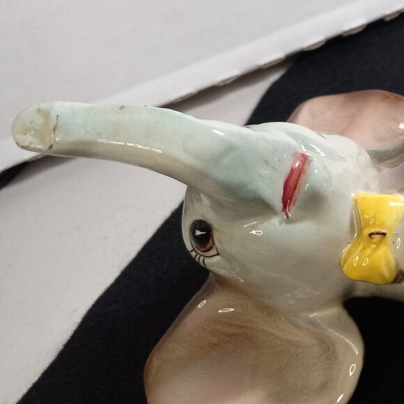 Vintage Lipper & Mann Creation Japan, Trunk Up Elephant Figurine Cottagecore Kit - Picture 7 of 9